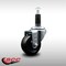 Service Caster 3'' SS Soft Rubber Wheel Swivel 1-1/8'' Expanding Stem Caster SCC-SSEX20S314-SRS-118 - alternate 4
